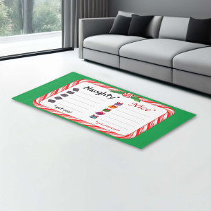 Enter the Naughty or Nice  Rug