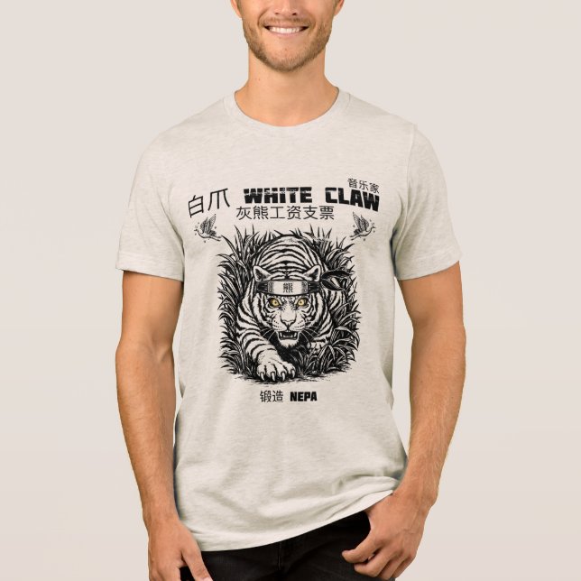 Enter The White Claw II Tri-Blend Shirt (Front)