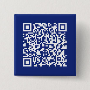 Enter URL Instantly Generated QR Code Navy Blue Button