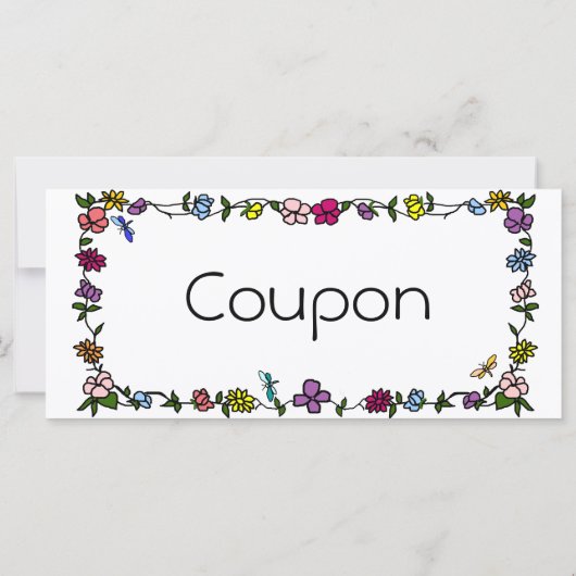 (Enter your text) Coupon (Back)