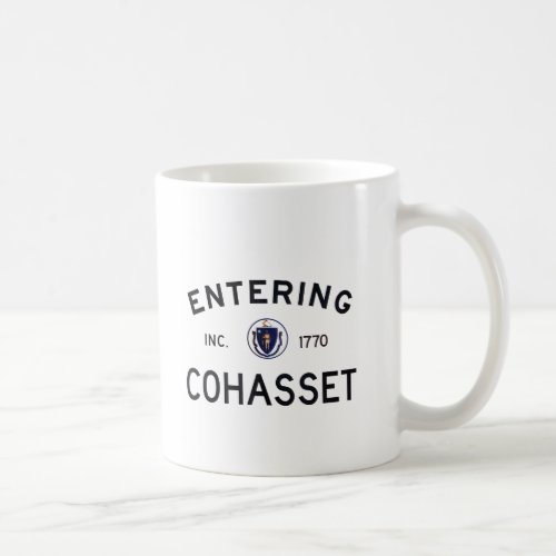Entering Cohasset Coffee Mug
