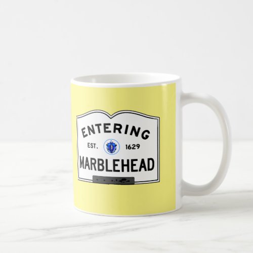 Entering Marblehead Coffee Mug