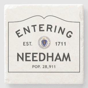 Entering Needham Marble Coaster Stone Coaster
