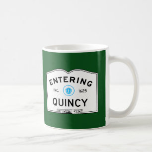 Entering Quincy Coffee Mug