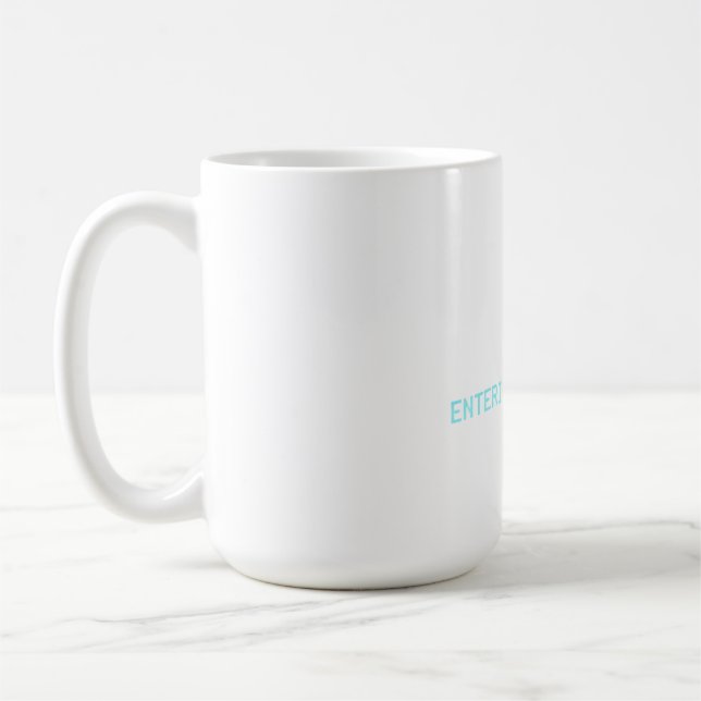 Entering Sleep Mode Funny Retro Computer Design Coffee Mug (Left)