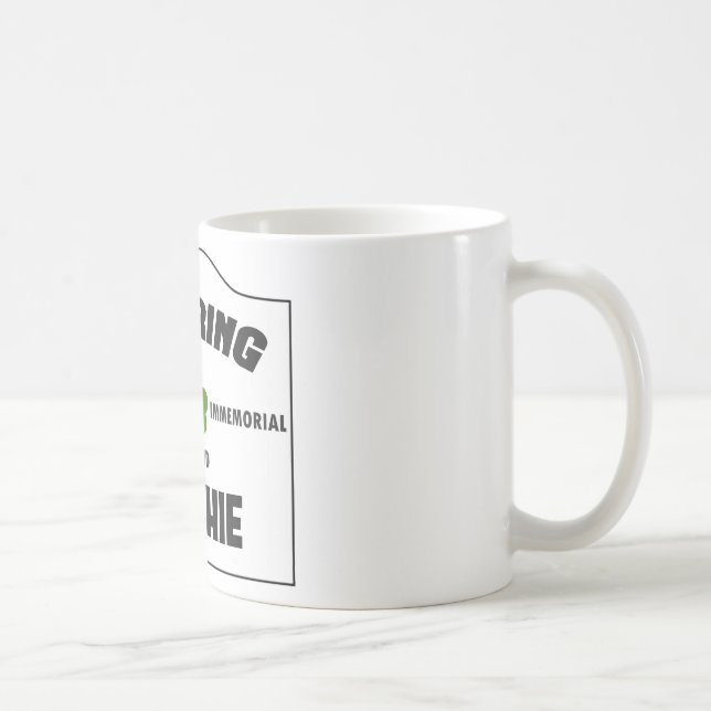 Entering Southie Coffee Mug (Right)
