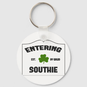 Entering Southie Keychain