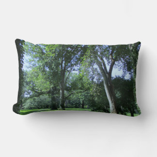 Entering the Greenwood Lumbar Pillow
