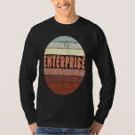 Enterprise Alabama  Waikiki Beach Sunset 4 Distres T-Shirt