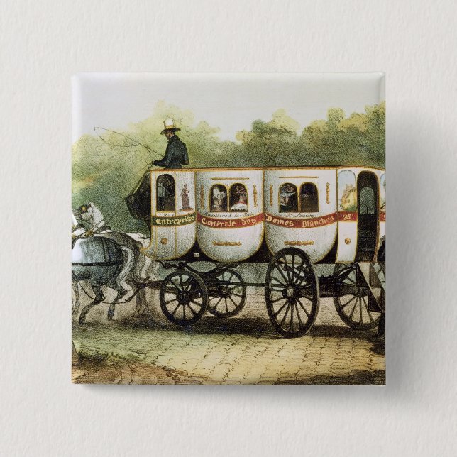 Enterprise Generale des Dames Blanches' Button (Front)