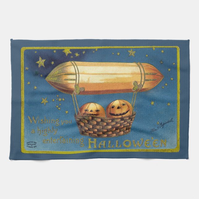 Entertaining Halloween Towel (Horizontal)