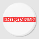 Entertaining Stamp Magnet