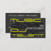 entertainment business card (Front/Back)