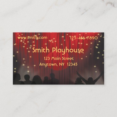 Entertainment Business Card