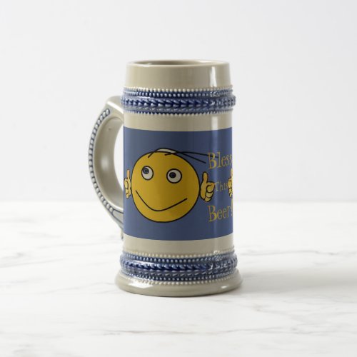 Entertainment Fun Bless this beer mug Beer Stein
