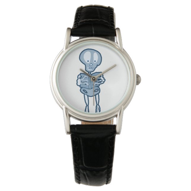 Enthralled Ethan Literary Skeleton with Book Watch (Front)