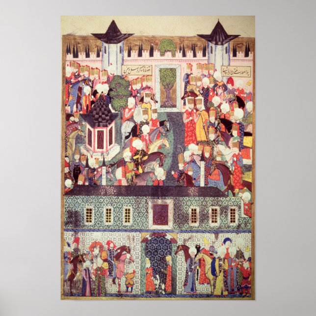 Enthronement of Suleyman the Magnificent Poster (Front)