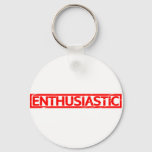 Enthusiastic Stamp Keychain