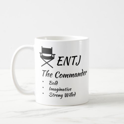 ENTJ MBTI Myers_Briggs Type Indicator Personality Coffee Mug