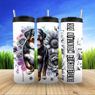 Entlebucher Mountain Dog Bloom Thermal Tumbler