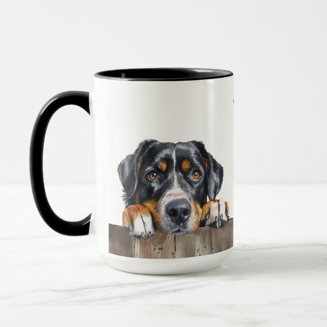 Entlebucher Mountain Dog Mug (Left)