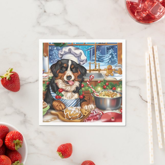 Entlebucher Mountain Holiday Baking: Festive Napkins (Insitu)
