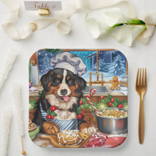 Entlebucher Mountain Holiday Baking: Festive Paper Plates