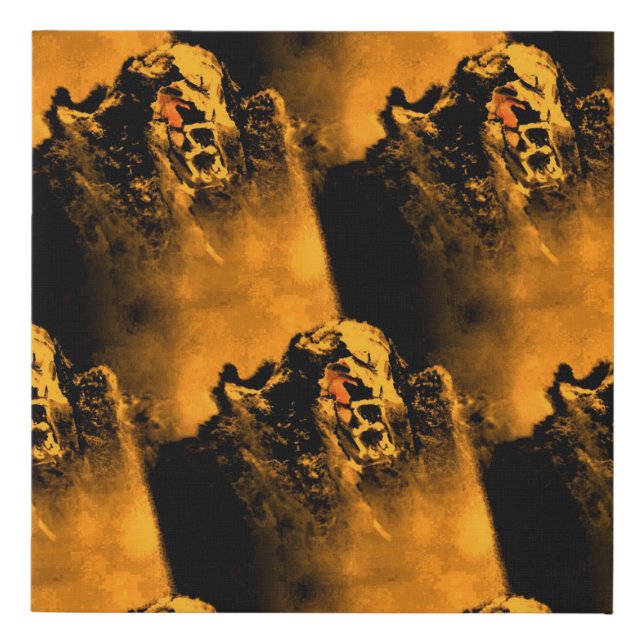Entombed Faux Canvas Print (Front)