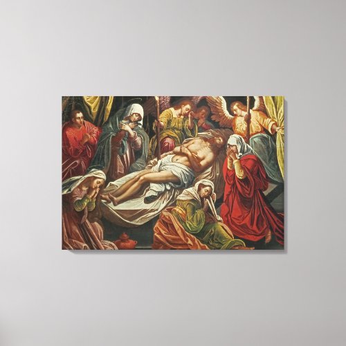 Entombment of Christ Villabranca Canvas Print