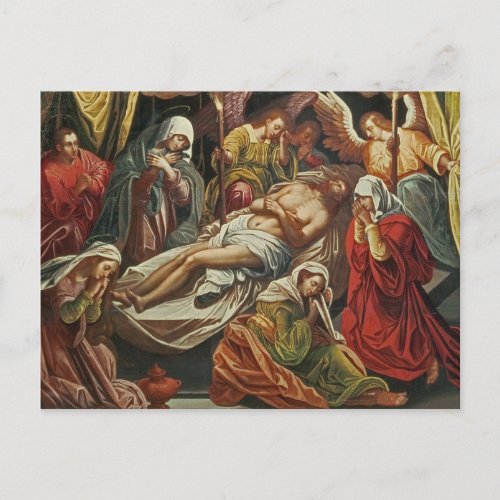 Entombment of Christ Villabranca Postcard