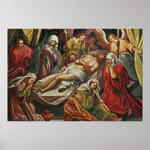 Entombment of Christ Villabranca Poster