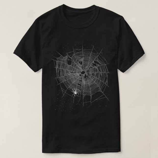 Entomologist Gift Idea Cobweb Spider  T-Shirt (Design Front)