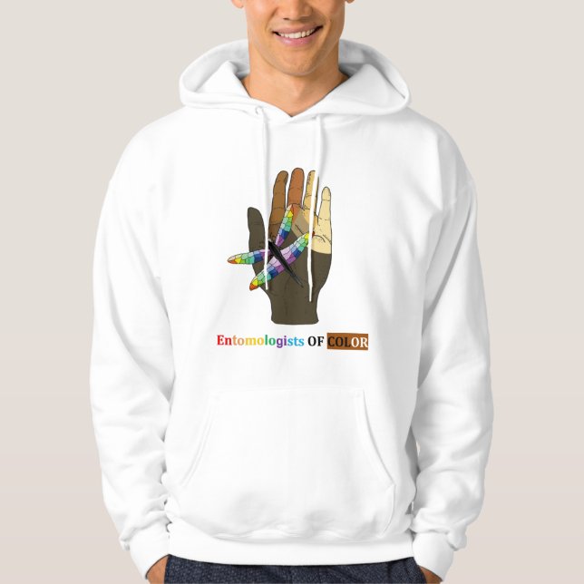 Entomologists of Color logo Hoodie (Front)