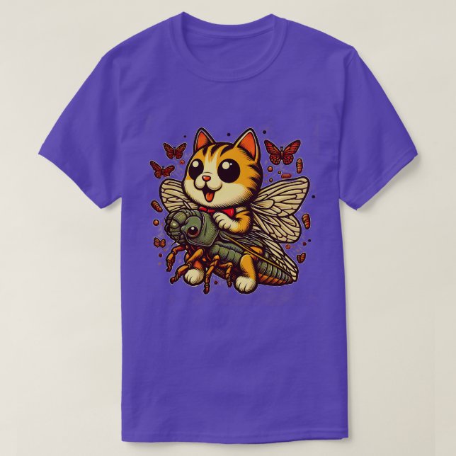 Entomology Cicada Lover Cicada Fest 2024 Broods XI T-Shirt (Design Front)