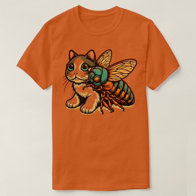 Entomology Cicada Lover Cicada Fest 2024 Broods XI T-Shirt (Design Front)