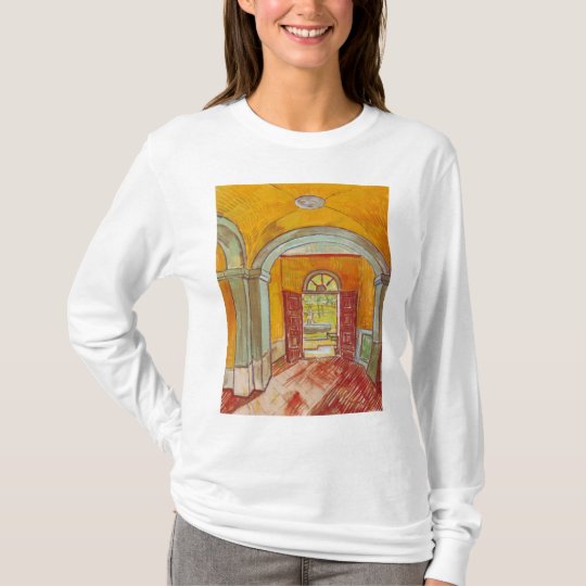 Entrance Hall of Saint-Paul Hospital by Van Gogh T-Shirt