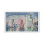 Entrance of La Rochelle Harbor, Paul Signac Acrylic Tray