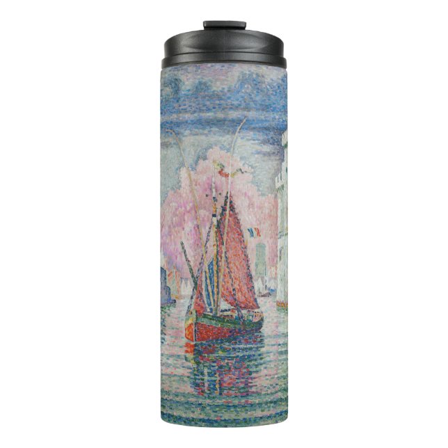 Entrance of La Rochelle Harbor, Paul Signac Thermal Tumbler (Front)