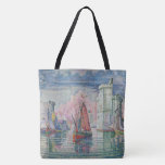 Entrance of La Rochelle Harbor, Paul Signac Tote Bag