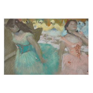 Entrance of the Masked Dancers Degas Faux Canvas Print