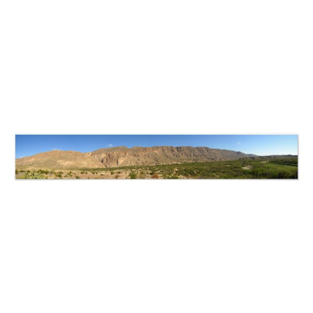 Entrance to Boquillas Canyon, Texas Photo Print (Front)