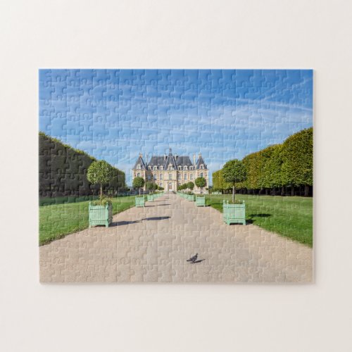 Entrance to Chateau de Sceaux _ France Jigsaw Puzzle