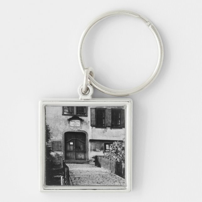 Entrance to Johann Sebastian Bach's  house Keychain (Front)
