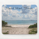 Entrance To Sanibel Beach Mouse Pad at Zazzle