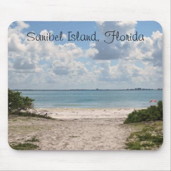 Entrance To Sanibel Beach Mouse Pad by DragonL8dy at Zazzle