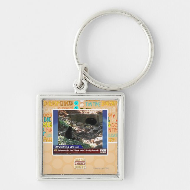 Entrance to the Dark Side Keychain (Front)