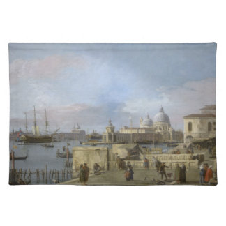 Entrance to the Grand Canal by Canaletto Cloth Placemat