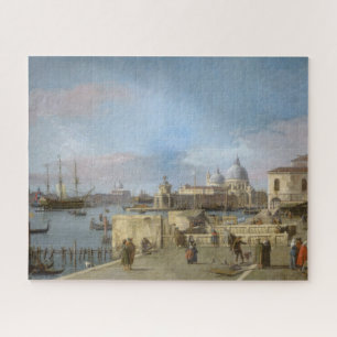 Entrance to the Grand Canal from the Molo, Venice Jigsaw Puzzle