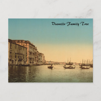 Entrance to the Grand Canal I, Venice, Italy Postcard