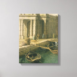 Entrance to the Grand Canal: Looking West, c.1738- Canvas Print